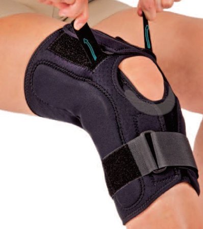 Picture of Knee Brace GK Origin X-Large D-Ring / Hook and Loop Strap Closure 22 to 22 Inch Thigh Circumference Left or Right Knee5640-XL