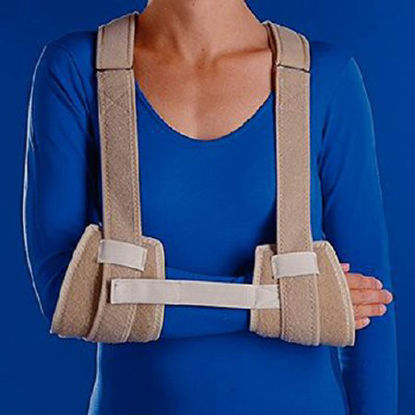 Picture of Arm Sling Rolyan® Figure-of-8 Hook and Loop Closure Small / MediumA5451