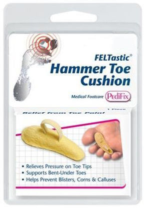 Picture of Hammer Toe Cushion FELTastic® X-Large Pull-On Malle 11+ Right FootP54-XLR