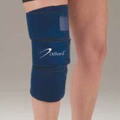 Picture of Knee Wrap DeRoyal® One Size Fits Most Hook and Loop Closure 16-1/2 Inch Circumference Left or Right KneeFF4061-00