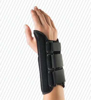 Picture of Wrist Brace PatientForm Aluminum / Lycra® Right Hand Black Small70213-8