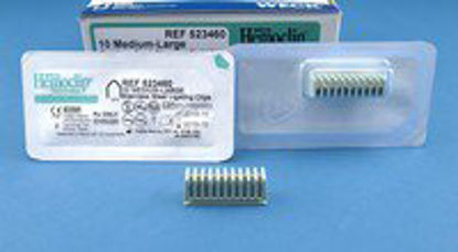 Picture of Traditional Style Ligating Clip Hemoclip® Titanium Medium / Large Green Clip 10 Clips523760