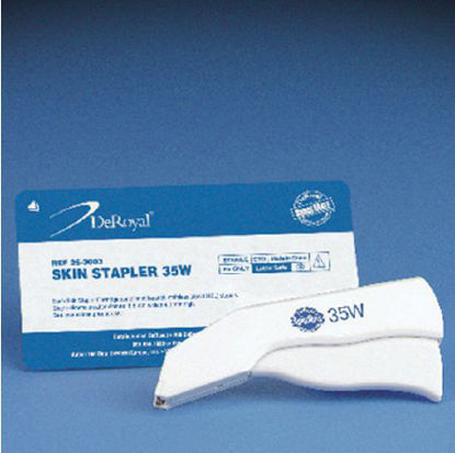 Picture of Wound Stapler Deluxe Squeeze Handle Stainless Steel Staples 4.0 mm Staples25-3003