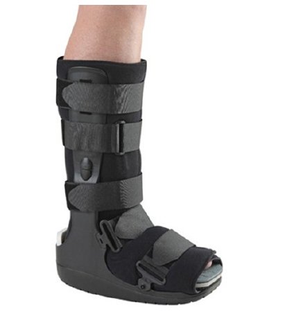 Picture of Walker Boot DH Offloading Walker™ Medium Hook and Loop Closure Male 7-1/2 to 10-1/2 / Female 8-1/2 to 11-1/2 Left or Right FootDH0600BLK