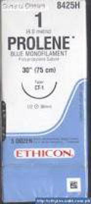 Picture of Suture without Needle Prolene™ Monofilament Polypropylene Suture Nonabsorbable Size 4 - 0 18 Inch Suture1004440