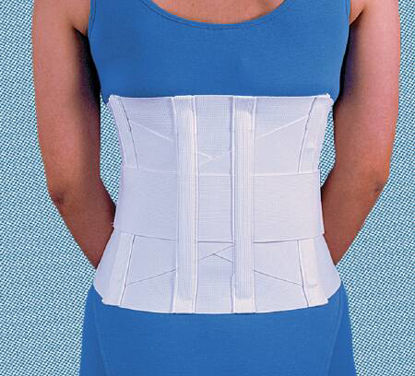 Picture of Lumbar Support Medium Hook and Loop Closure 30 to 34 Inch Waist Circumference 10 Inch @#$USER_ATTR$#@F003674