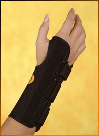 Picture of Wrist Splint Ultra-Fit™ Aluminum / Fabric Right Hand Black Small73-1023-000