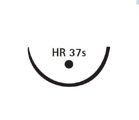Picture of Suture with Needle Monosyn® Absorbable Uncoated Violet Suture Monofilament Glyconate Size 2 - 0 90 cm Suture 1-Needle 37 mm Length 1/2 Circle Round Bodied Needle with Taper PointC0022456
