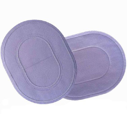 Picture of Ventral Hernia Repair Mesh Ventrio™ ST with Sepra® Technology Nonabsorbable Polypropylene Monofilament 3-1/10 X 4-7/10 Inch Small Oval Style White5950030