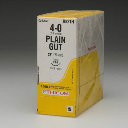 Picture of Ligating Reel with Suture LigaPak™ Plain Gut Absorbable Uncoated Size 0 54 Inch SutureL104G