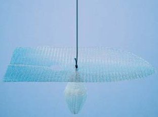 Picture of Hernia Repair Mesh Prolene™ 3D Patch Nonabsorbable Polypropylene Monofilament 1-37/100 X 2-63/100 X 4-47/50 Inch Extended Overlay Style Undyed Sterile3DPM