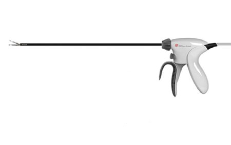 Picture of Curved Tissue Sealer Enseal® G2 Pistol Grip Handle Offset ElectrodeNSLG2C35