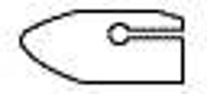 Picture of Hernia and Fascial Deficiencies Repair Mesh Prolene™ Pre-Shaped Nonabsorbable Polypropylene Monofilament 1-4/5 X 4 Inch Preshaped with Key Hole Style Undyed SterilePMSK