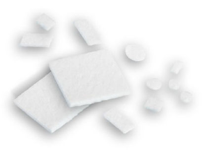 Picture of Surgical Cardiovascular Fabric DeBakey® Nonabsorbable Woven Polyester 6 X 6 Inch Square Style Sterile007956