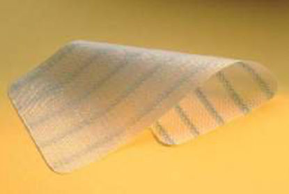 Picture of Ventral Hernia And Fascial Deficiencies Repair Mesh Procede™ Partially Absorbable Polypropylene Monofilament Encapsulated with Polydioxanone ( PDS ) / Oxidized Regenerated Cellulose (ORC) Fabric / Polydioxanone ( PDS ) 12 X 12 Inch Square Style Undyed with Blue Striping SterilePCDL1
