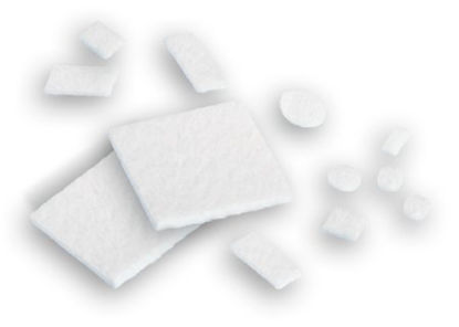 Picture of Felt Pledget Bard® 1 X 1 Inch, Nominal Thickness 1.65 mm007973