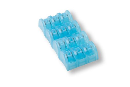 Picture of Adhesive Cartridge Style Ligating Clip SLS™ Classic Titanium Medium Blue Clip 24 ClipsB2120-1