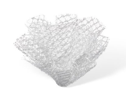 Picture of Light Plug Mesh PerFix™ Nonabsorbable Polypropylene Monofilament 1-3/5 X 1-9/10 Inch Large Style Sterile0117170