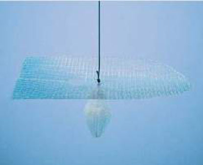 Picture of Hernia Repair Mesh Prolene™ 3D Patch Nonabsorbable Polypropylene Monofilament 1-97/100 X 2-63/100 X 4-3/4 Inch Preshaped Overlay Style Undyed SterileP3DPL