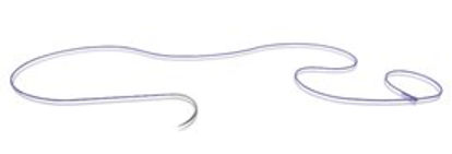 Picture of Antibacterial Suture with Needle STRATAFIX™ Symmetric PDS® Plus Absorbable Uncoated Violet Suture Monofilament Polydioxanone with Irgacare MP Antibacterial Suture Size 0 45 cm Suture 1-Needle 40 mm Length 1/2 Circle Taper Point NeedleSXPP1A406