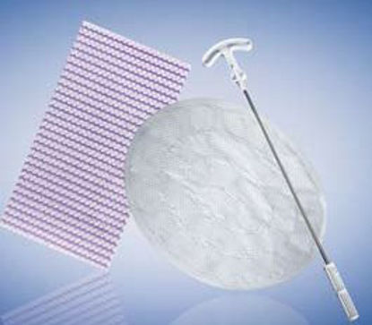 Picture of Ventral Hernia Repair Mesh Sepramesh™ IP Composite Partially Absorbable Polypropylene Monofilament / Hydrogel 4 X 8 Inch Rectangle Style5959480