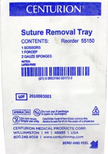 Picture of Suture Removal Tray Centurion®55150