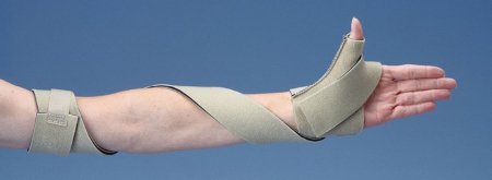 Picture of Thumb Splint Rolyan® TAP Small Hook and Loop Strap Closure Left Hand BeigeA83460
