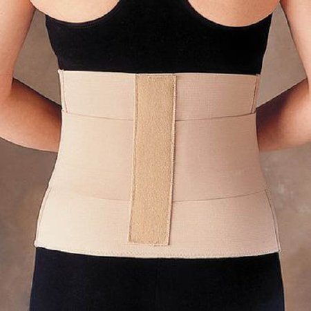 Picture of Lumbar Support Rolyan® Medium Hook and Loop Closure 29-1/2 to 35-1/2 Inch Waist Circumference 6 Inch Front / 9 Inch Back AdultA818452