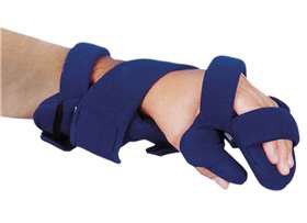 Picture of Wrist / Hand Orthosis Rolyan® HANZ™ Left Hand Blue Small52141/NA/LS