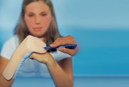 Picture of Splinting Material Orfit® NS 13% Micro Perforated 1/16 X 18 X 24 Inch Thermoplastic with Non-Stick Coating Beige560527