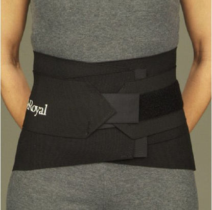 Picture of Lumbar Back Support DeRoyal® Medium 30 to 34 Inch Waist Circumference 9 Inch AdultNE7741-03