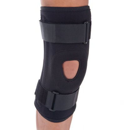 Picture of Knee Stabilizer Rolyan® Large Hook and Loop Closure 19-1/2 to 22-1/2 Inch Circumference Left or Right Knee081546415