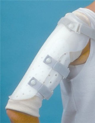 Picture of Over-the-Shoulder Humeral Fracture Brace AliMed® Miami Hook and Loop Strap Closure Medium510552/NA/LF