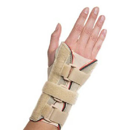 Picture of Wrist Forearm Brace Thermoskin® Neoprene / Nylon / Polyester Right Hand Beige Large55030519