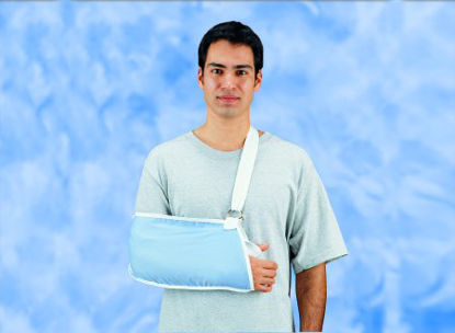 Picture of Arm Sling DeRoyal® Hook and Loop Closure Small10103