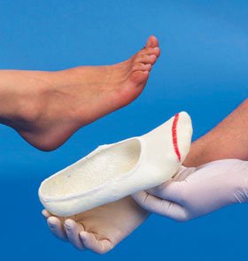 Picture of Casting Sock Slipper Polyester / Resin Beige65417