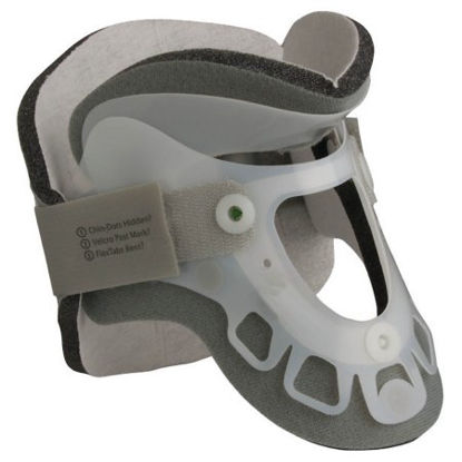 Picture of Rigid Cervical Collar Aspen® Pediatric Preformed Pediatric (2 to 5 Years) Size PD4 Two-Piece / Trachea Opening 8-1/2 to 13 Inch Neck Circumference983102