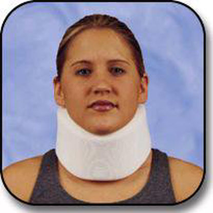Picture of Cervical Collar DeRoyal® Lo-Contour Contoured / Firm Density Adult Medium One-Piece 3 Inch Height 17 Inch Length20203