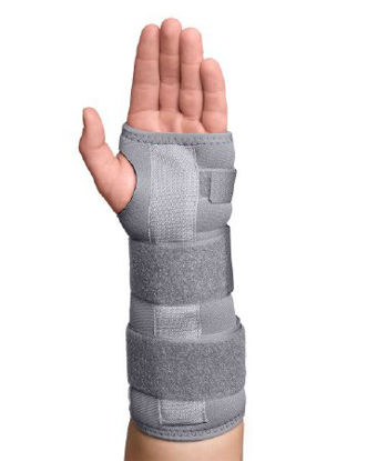Picture of Wrist / Hand Brace Swede-O® Thermal Vent® Low Profile Aluminum / Nylon Right Hand Gray MediumBRE-6855-R-GR-MED