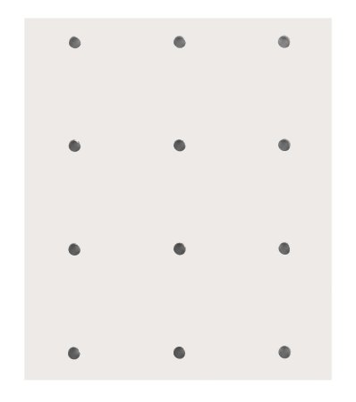 Picture of Splinting Material Manosplint® Carolina 1% Perforated 1/8 X 12 X 18 Inch Thermoplastic White24-5121-1