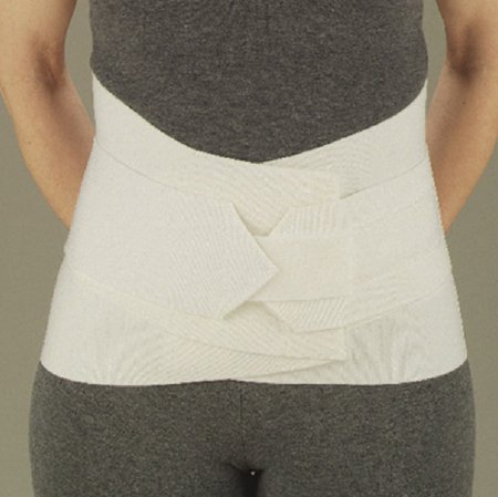 Picture of Lumbosacral Support DeRoyal® One Size Fits Most Hook and Loop Closure 26 to 46 Inch Waist Circumference 10 Inch H Adult13810000