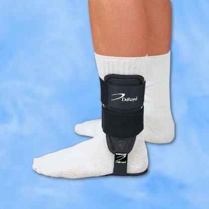 Picture of Ankle Brace Vel-Stretch® Medium Hook and Loop Closure Male 5 to 8 / Female 7-1/2 to 10 Left or Right FootAB2000-14