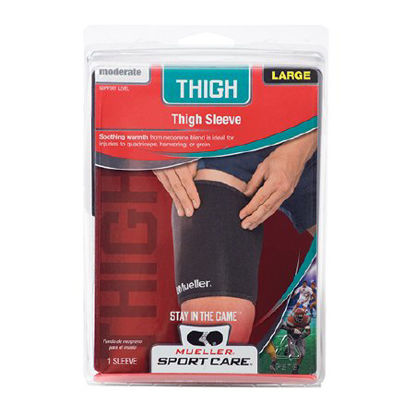 Picture of Thigh Sleeve Mueller® Small Pull-on 21 to 23 Inch Circumference Left or Right Leg444SM