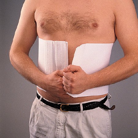 Picture of Rib Belt Medium Contact Closure 33 to 38 Inch Waist Circumference 9 Inch Adult19 MED