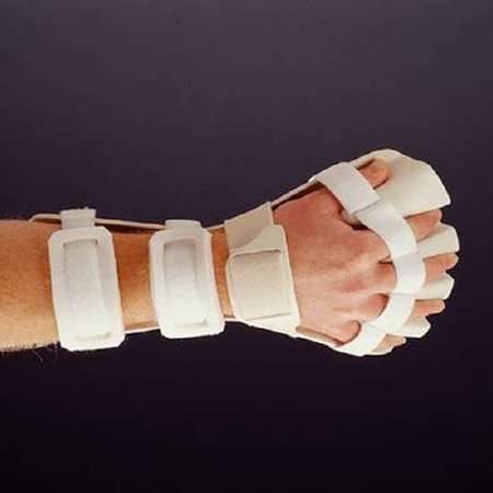 Picture of Anti-Spasticity Ball Splint Rolyan® Preformed Thermoplastic Right Hand Beige MediumA419304