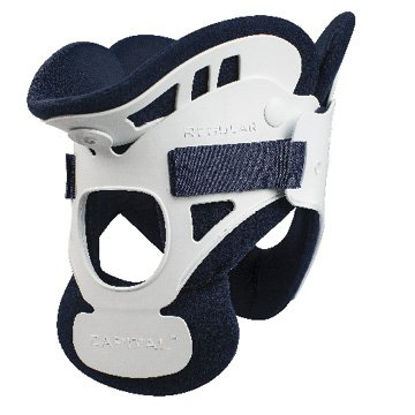 Picture of Rigid Cervical Collar with Replacement Pads Capital™ Preformed Adult Short Two-Piece / Trachea Opening11452000