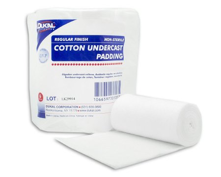 Picture of Cast Padding Undercast Dukal™ 6 Inch X 12 Foot Cotton NonSterile30126