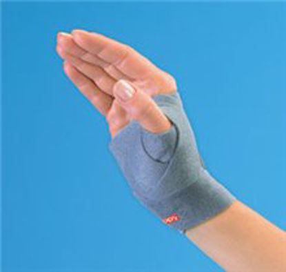 Picture of Thumb Support 3pp® ThumSling™ Medium / Large Hook and Loop Closure Left Hand Gray51890/NA/LML