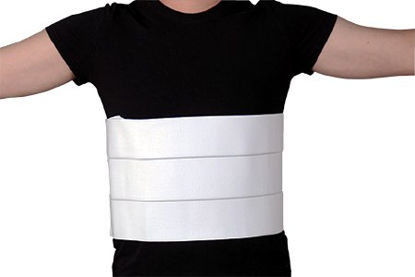 Picture of Rib Belt Small Velcro Closure 28 to 50 Inch Waist Circumference 6 Inch AdultRB2F