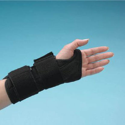 Picture of Cock-Up Wrist Brace Terafoam Fabric / Neoprene / Terry Cloth Right Hand Black X-Large081505056